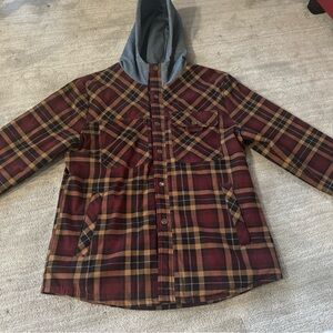 Comfy flannel jacket